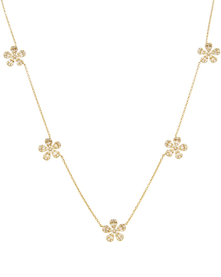 Maitre De Diamant 18k 1.28 Ct. Tw. Diamond Necklace