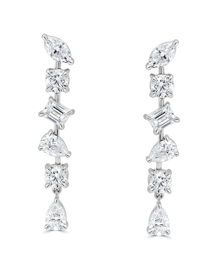 Sabrina Designs 18k 2.30 Ct. Tw. Dangle Earrings