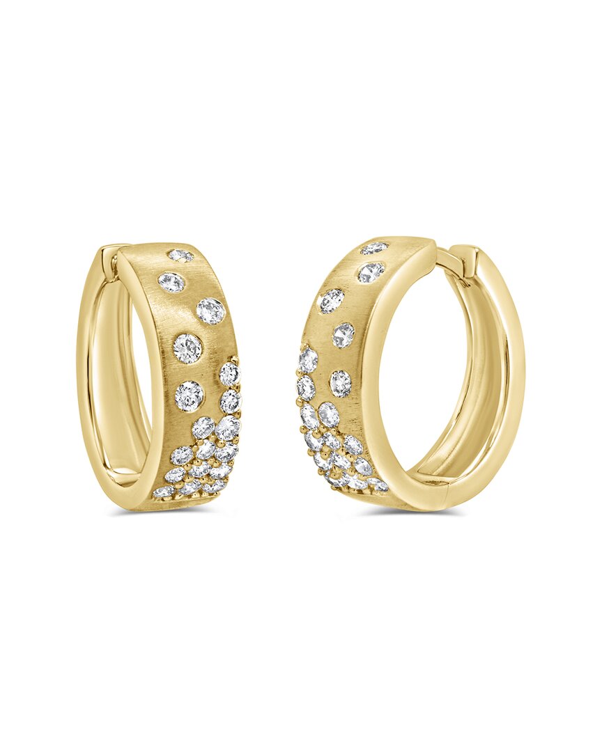 Sabrina Designs 14k 0.46 Ct. Tw. Diamond Hoop Earrings