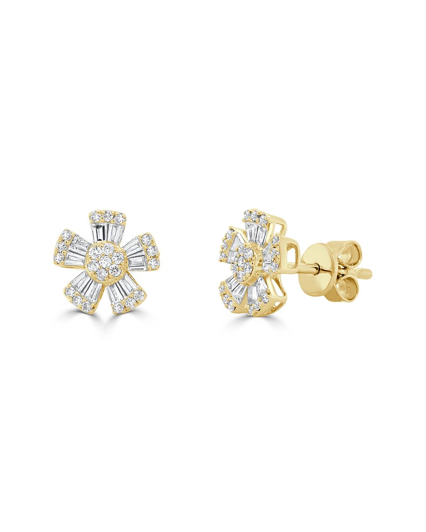Sabrina Designs 14k 0.48 Ct. Tw. Diamond Stud Earrings