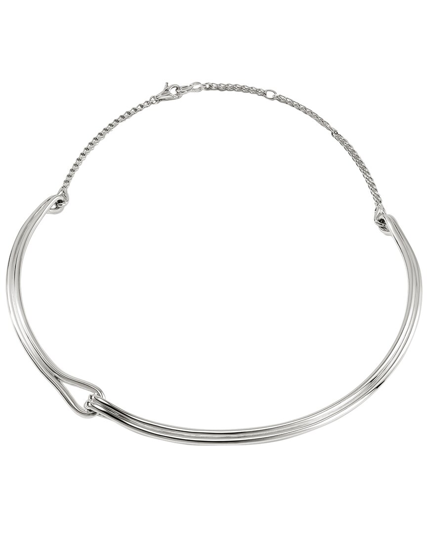 John Hardy Silver Surf Necklace