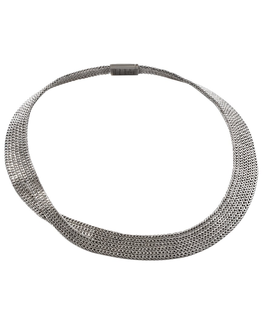 John Hardy Silver Rata Necklace