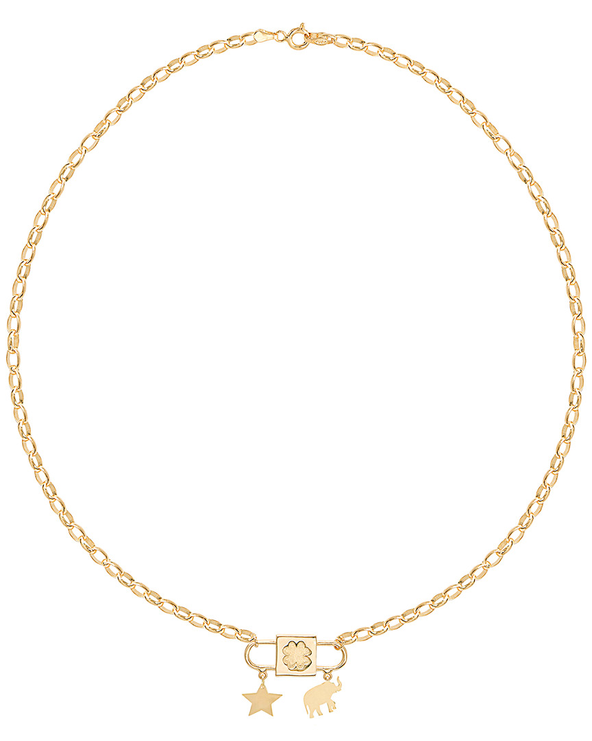 Gabi Rielle Gold Over Silver Necklace