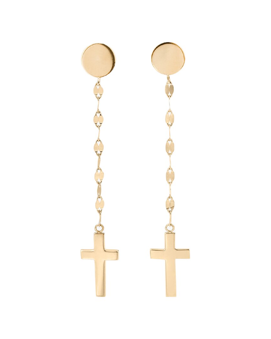 Lana 14k Linear Earrings