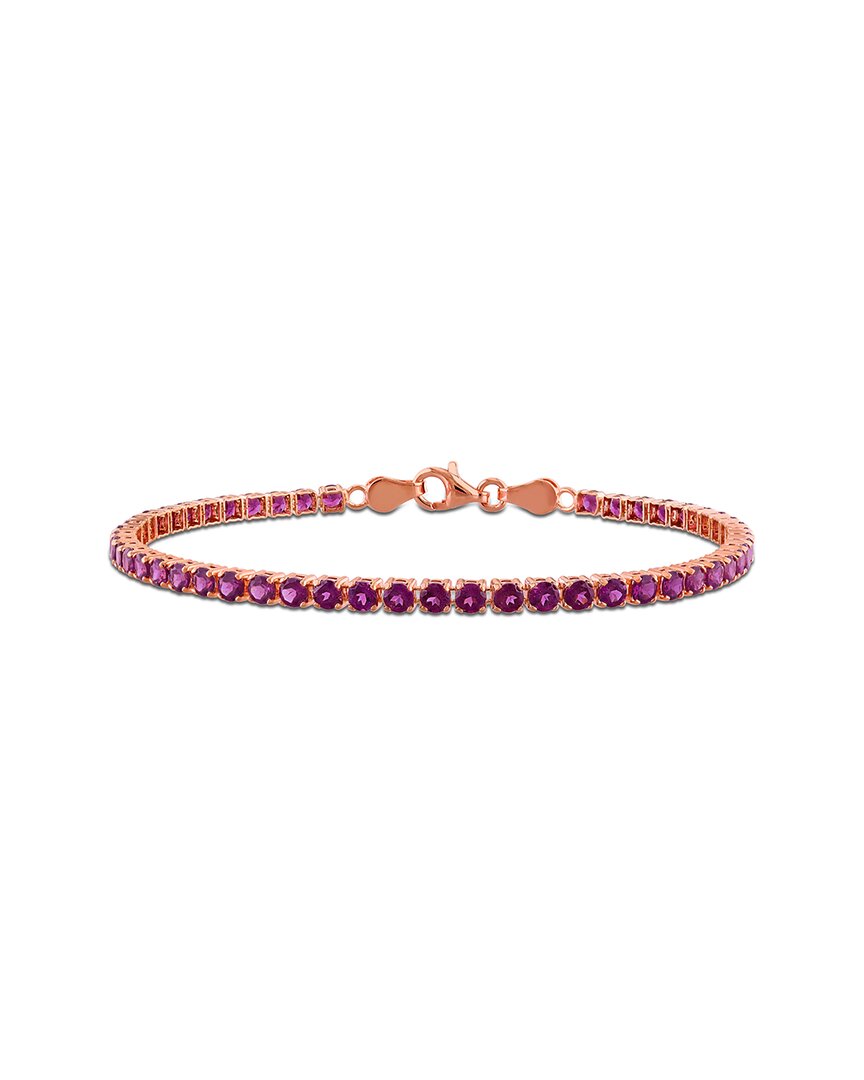 Rina Limor Silver 3.67 Ct. Tw. Rhodolite Bracelet
