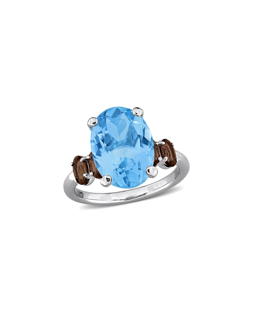 Rina Limor Silver 8.33 Ct. Tw. Topaz & Quartz Ring