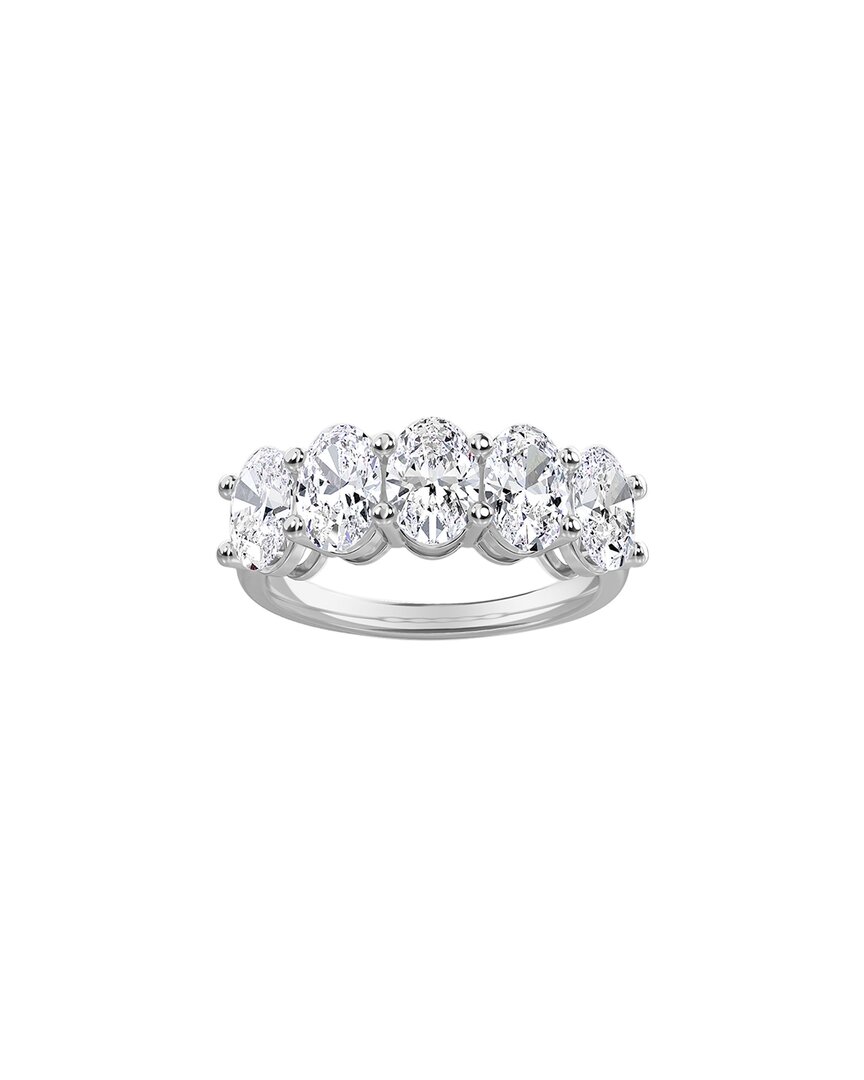 Diana M. Fine Jewelry 14k 2.56 Ct. Tw. Diamond Half-eternity Ring In White