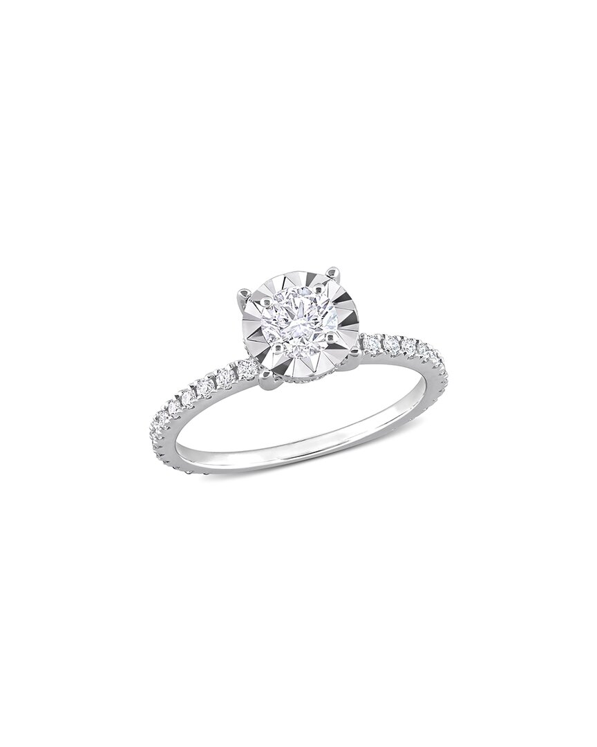 Rina Limor 14k 0.90 Ct. Tw. Diamond Halo Engagement Ring