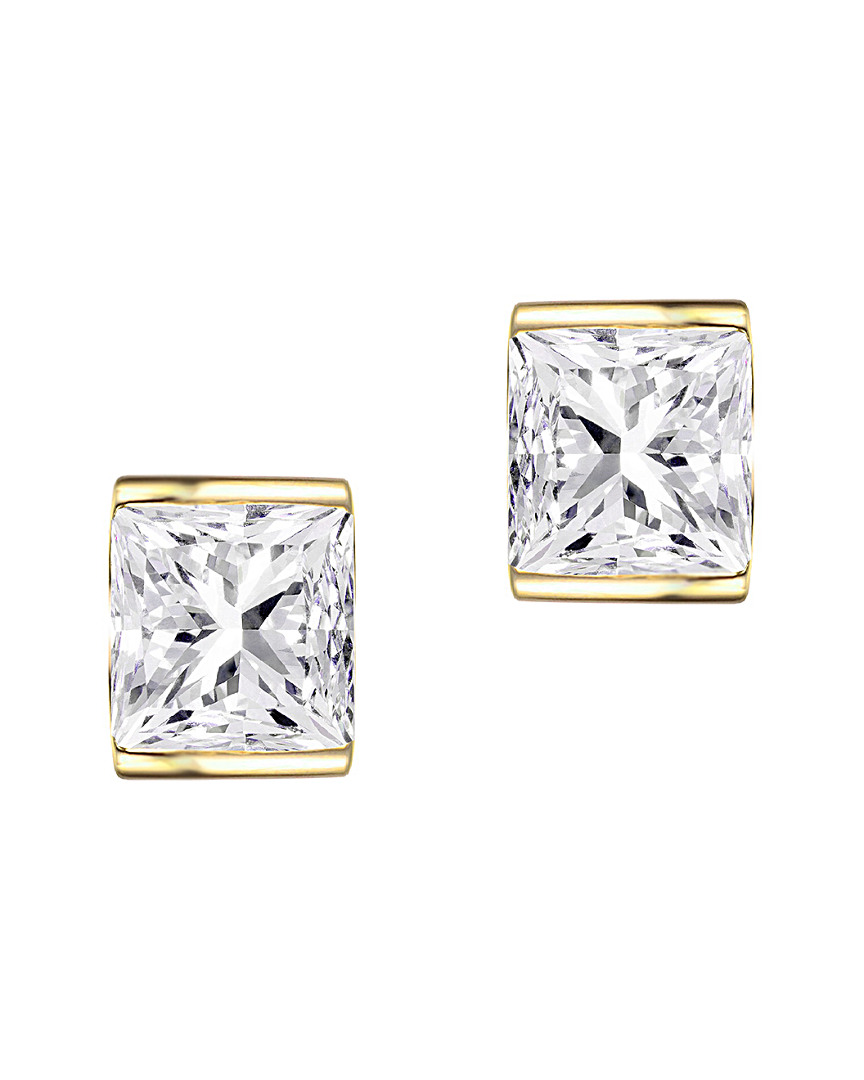 Genevive 14k Over Silver Earrings
