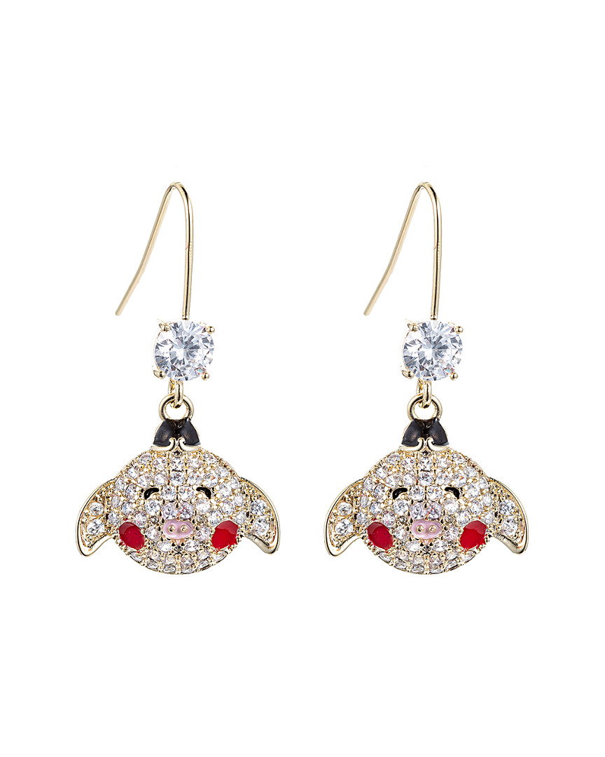 Eye Candy La Cz Year Of The Pig Drop Earring