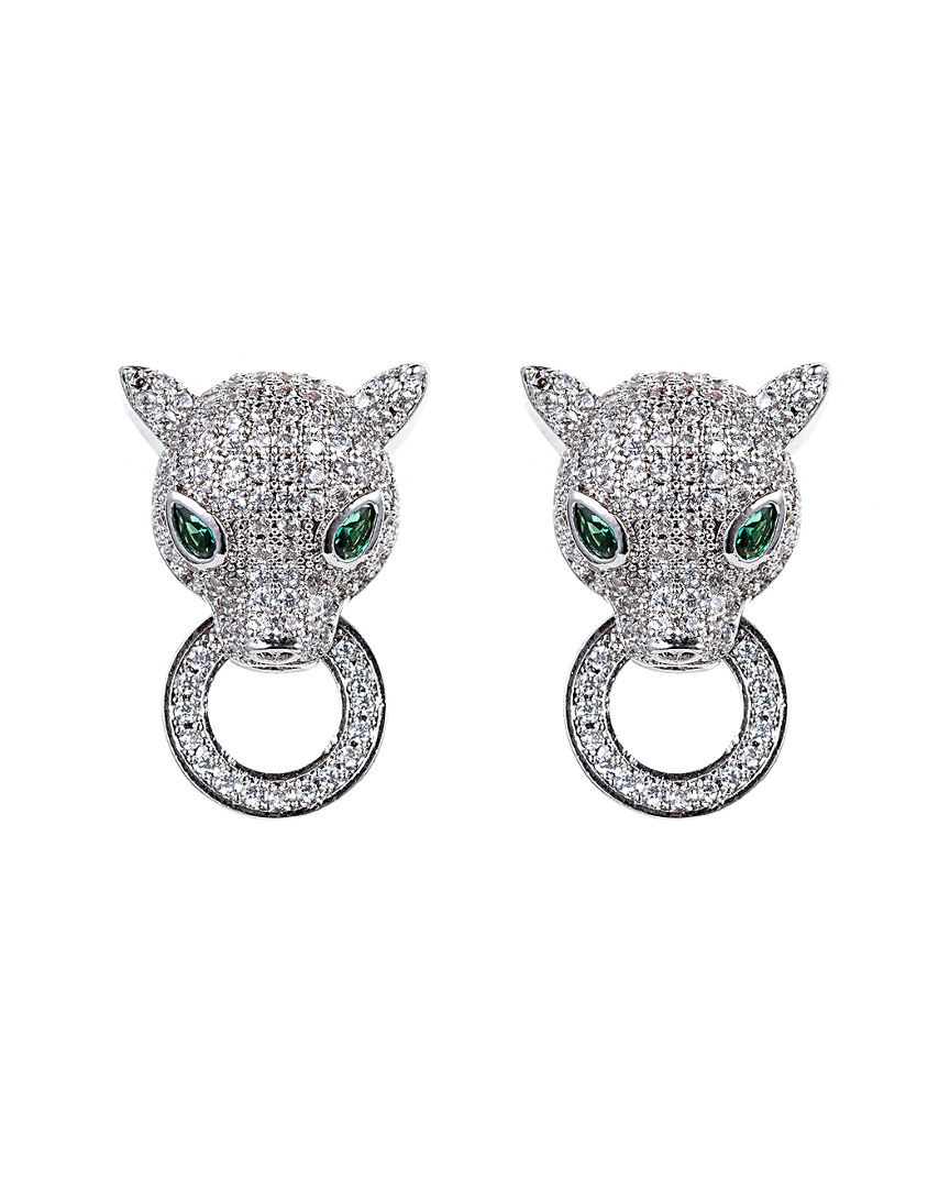 Eye Candy La Cz Lisa Jaguar Studs