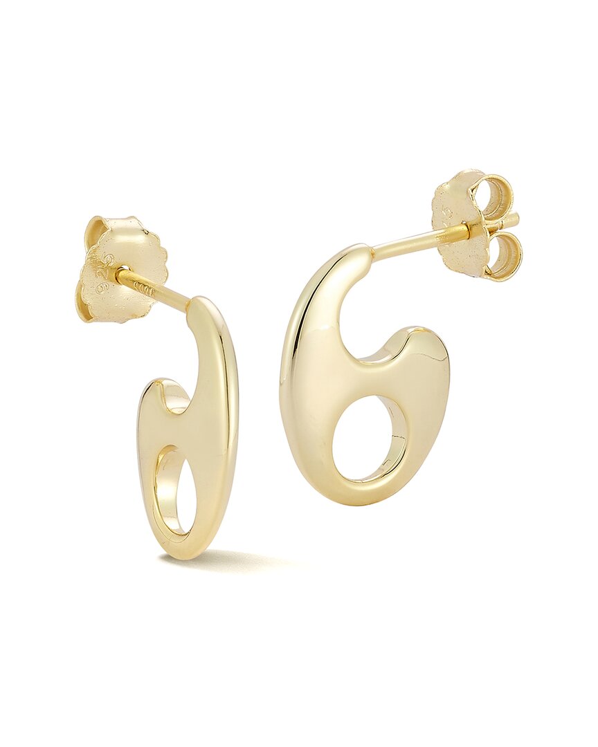 Glaze Jewelry 14K Plated Silver Mariner Link Earrings