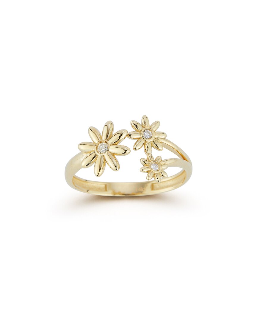 Ember Fine Jewelry 14k Diamond Flower Ring