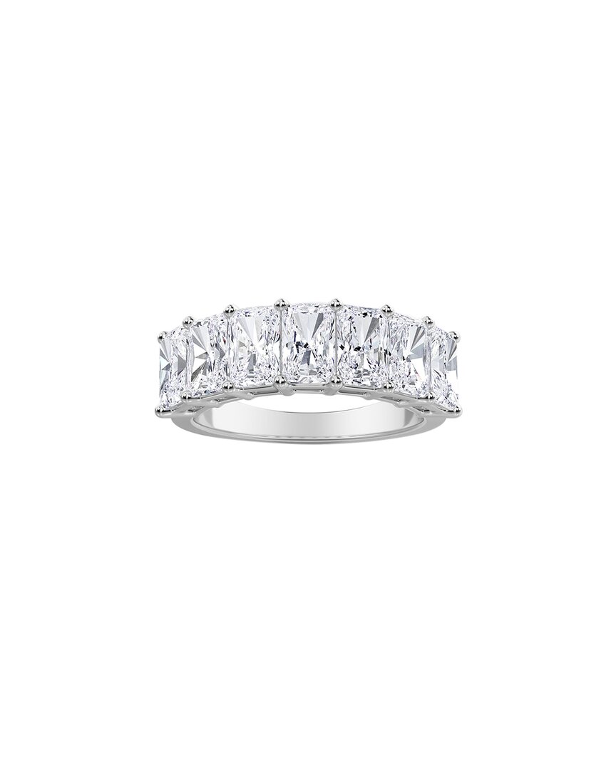 Diana M. Fine Jewelry 14k 2.26 Ct. Tw. Diamond Half-eternity Ring In Metallic