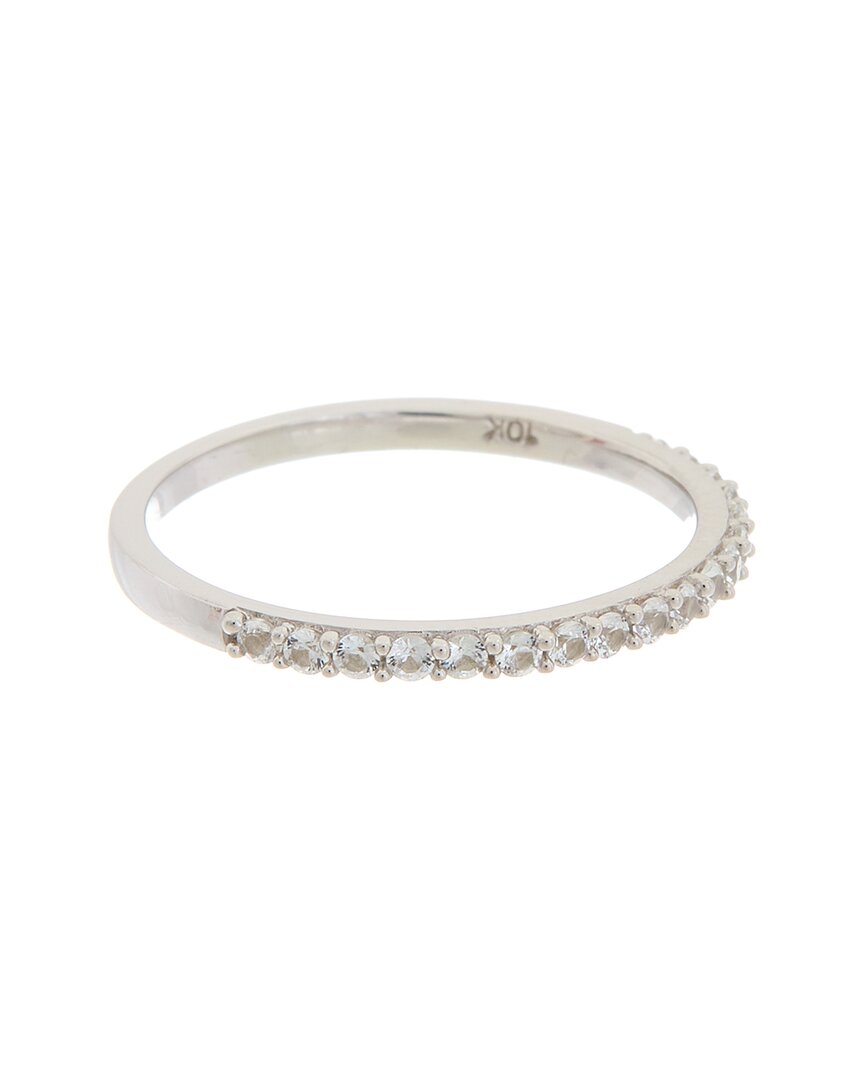 Rina Limor 10k 0.36 Ct. Tw. Sapphire Half-eternity Ring