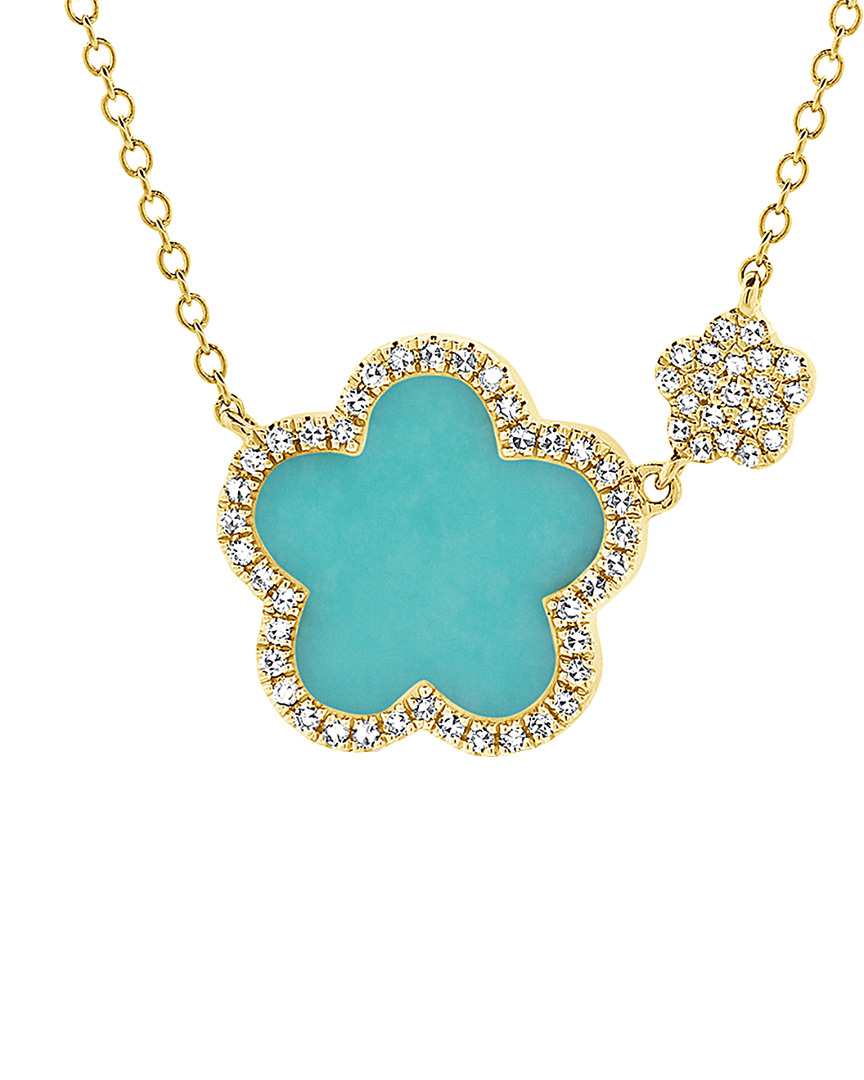 Sabrina Designs 14k 0.17 Ct. Tw. Diamond Necklace