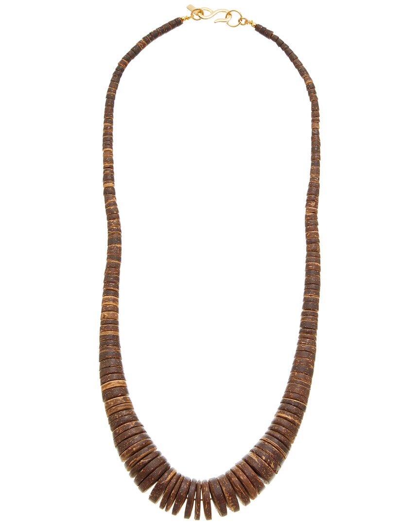 Kenneth Jay Lane Plated Graduated Necklace