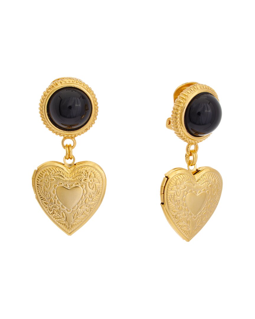 Ben-amun Ben Amun 24k Plated Earrings In Gold