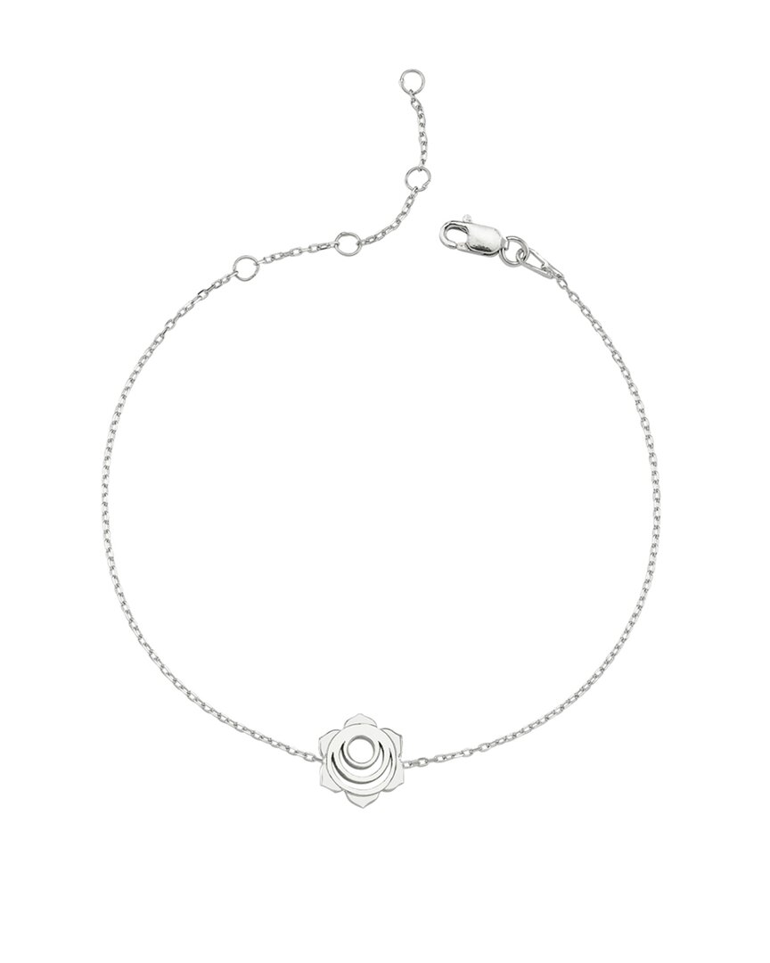 Amorium Silver Cz Sacral Chakra Bracelet