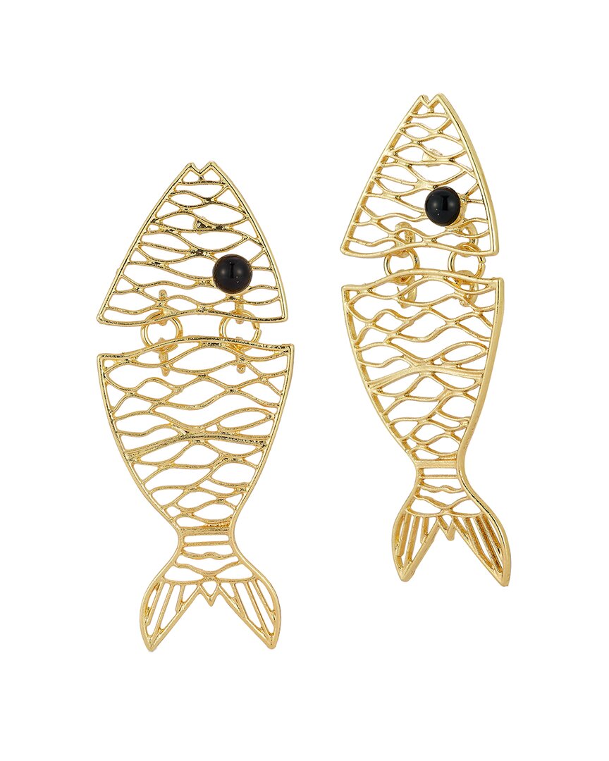 Sphera Milano Fish Drop Earrings