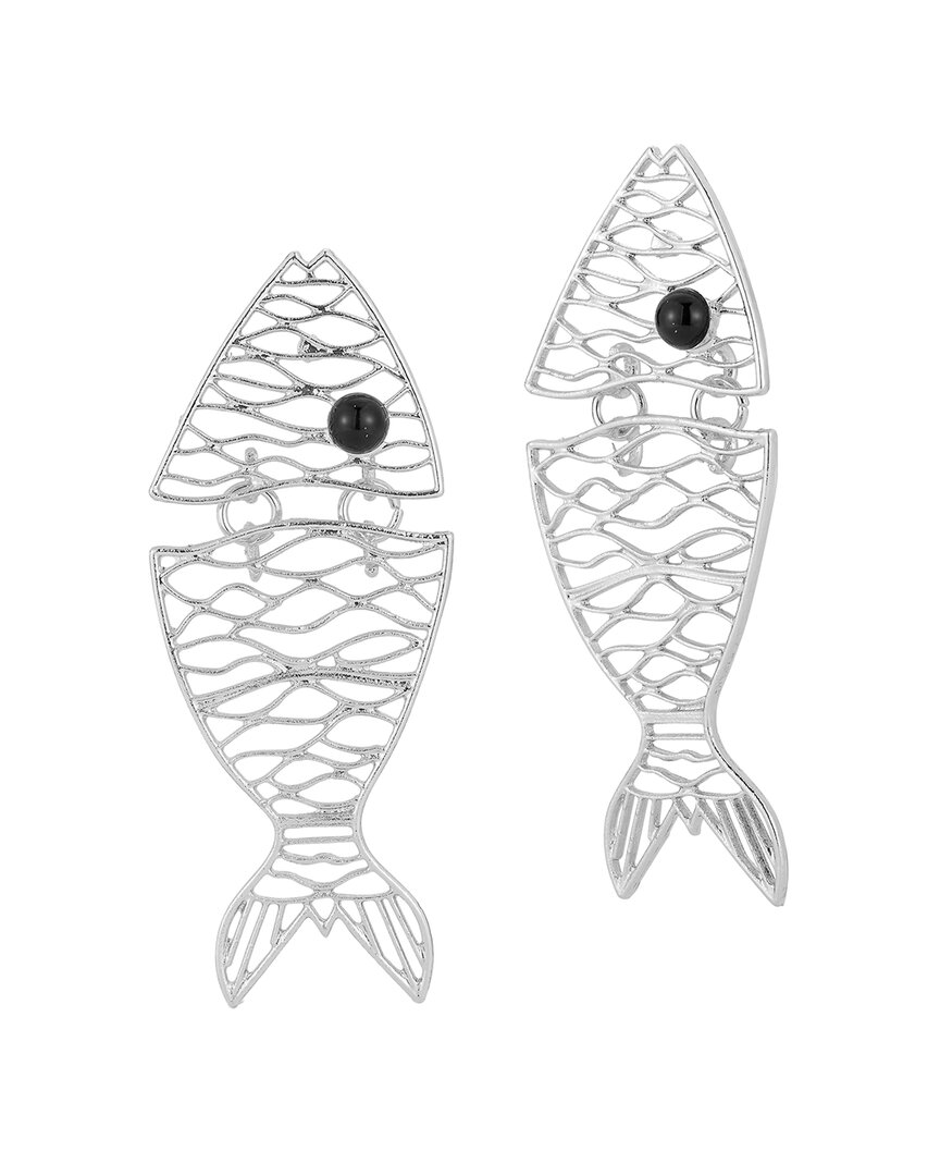 Sphera Milano Fish Drop Earrings