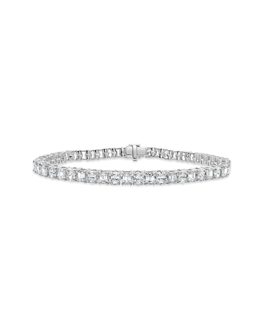 Sabrina Designs 14k 9.22 Ct. Tw. Diamond Alternating Bracelet