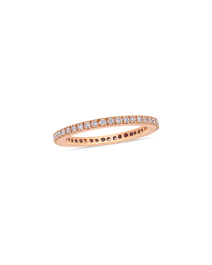 Diamond Select Cuts 18k Rose Gold Diamond Eternity Ring