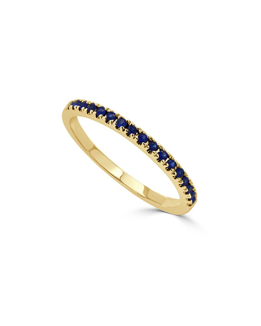 Sabrina Designs 14k 0.23 Ct. Tw. Sapphire Stackable Half-eternity Birthstone Ring