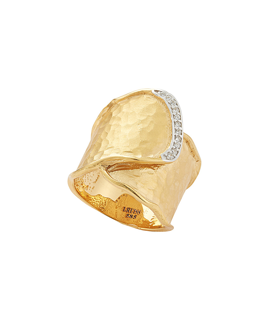 I. Reiss 14k 0.07 Ct. Tw. Diamond Ring