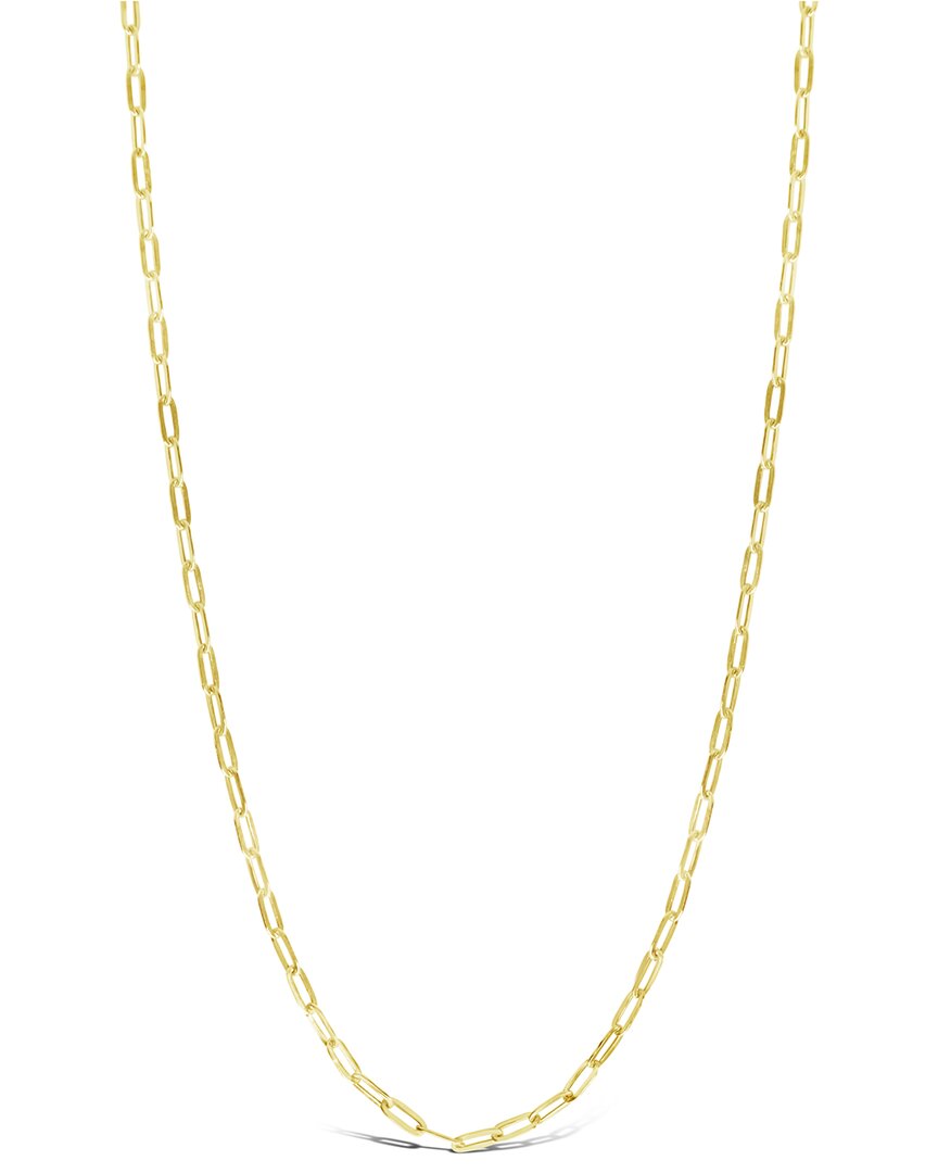 Sf Fine 14k Paperclip Chain Necklace