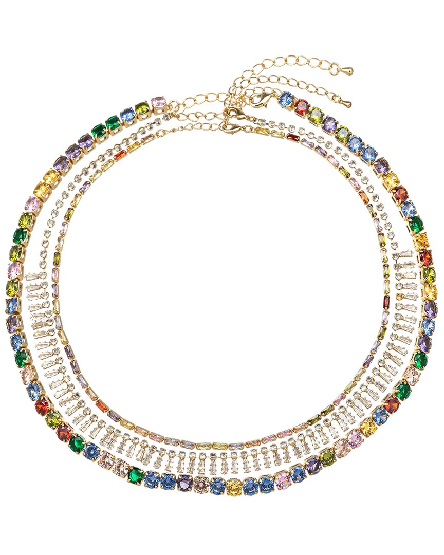 Eye Candy La The Luxe Collection Cz Everly Necklace Set