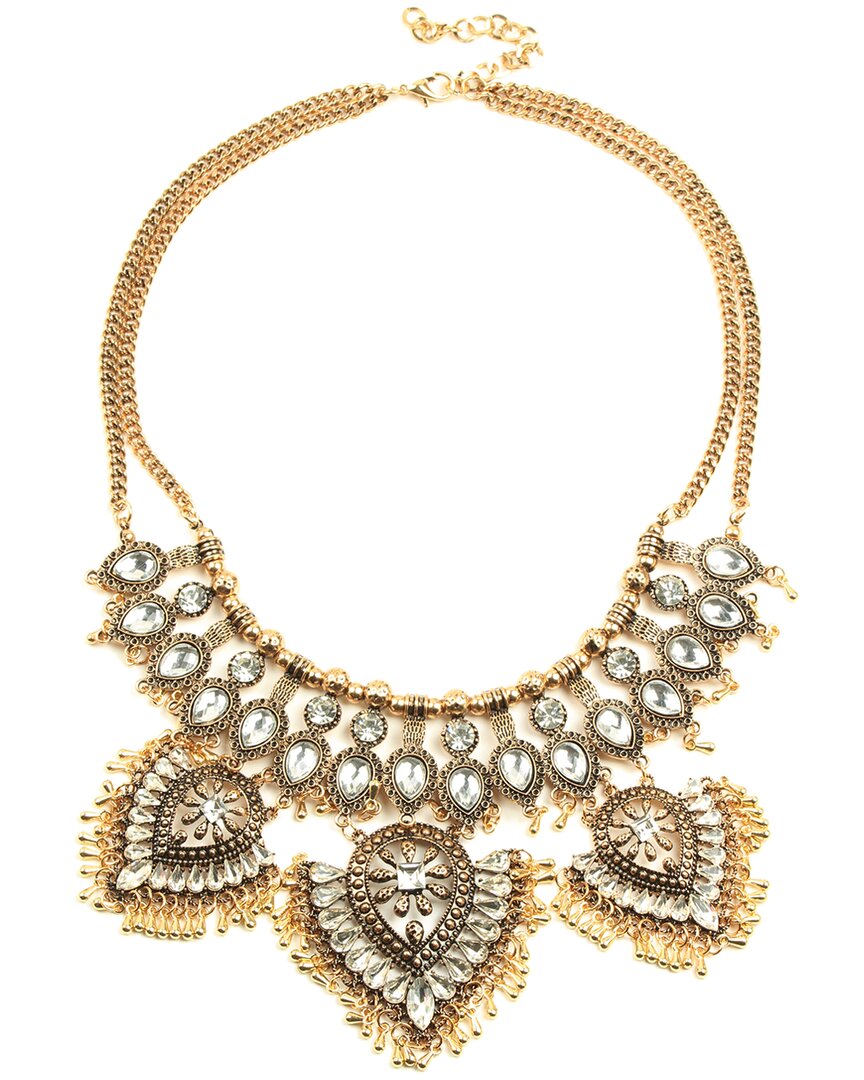 Eye Candy La The Luxe Collection Crystal Festival Ready Statement Necklace