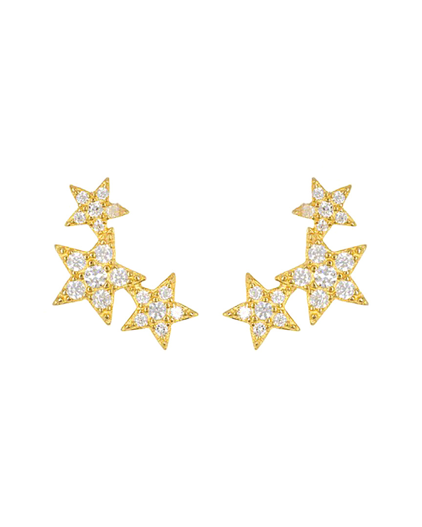 Shop Adornia 14k Over Silver Shooting Star Earrings