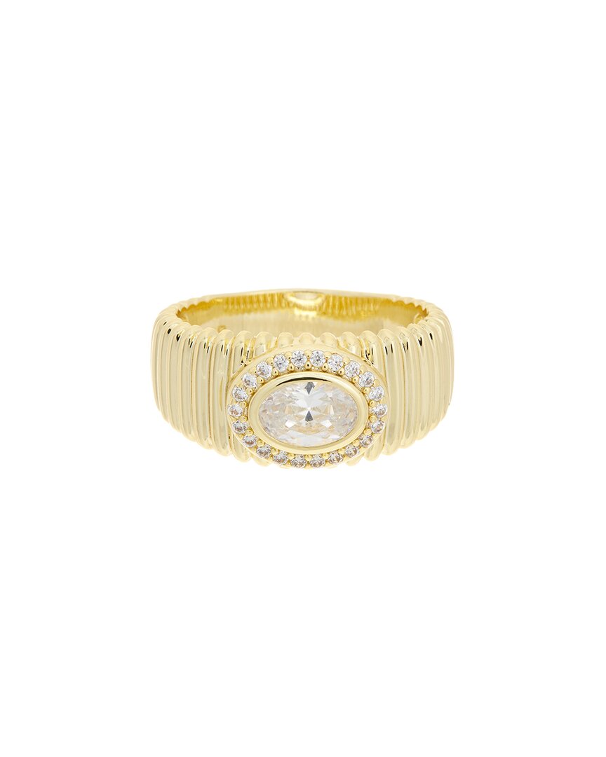 Juvell 18k Plated Cz Ring