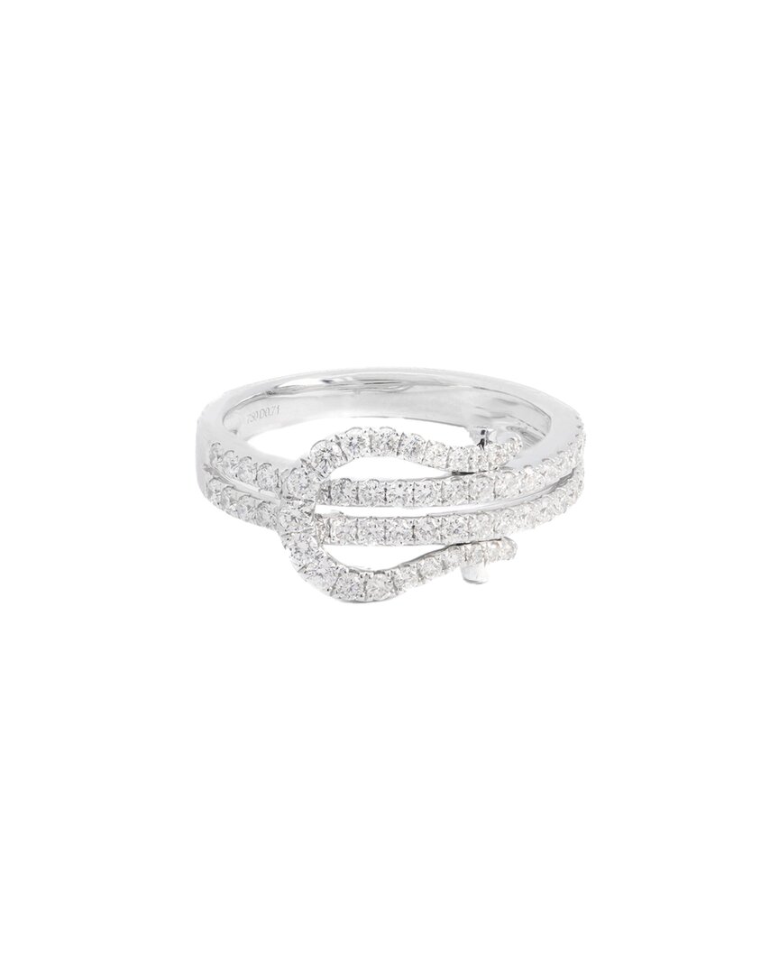 Maitre De Diamant 18k 0.71 Ct. Tw. Diamond Belt Ring