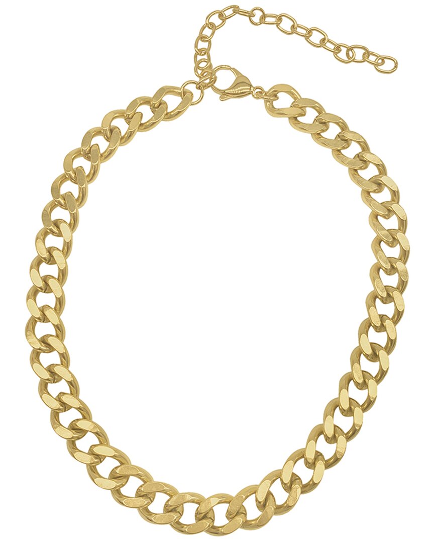 Shop Adornia 14k Plated Curb Chain Necklace