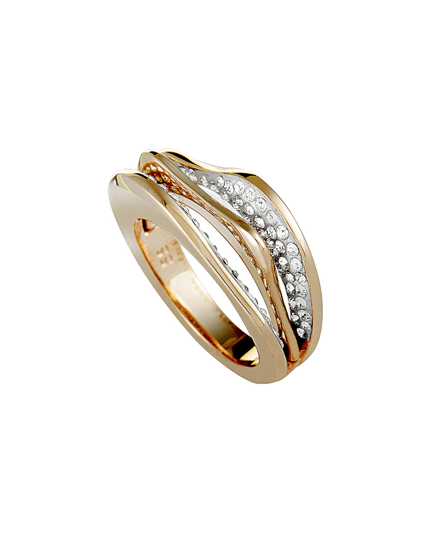 Shop Swarovski Crystal Rose Gold Plated Ring
