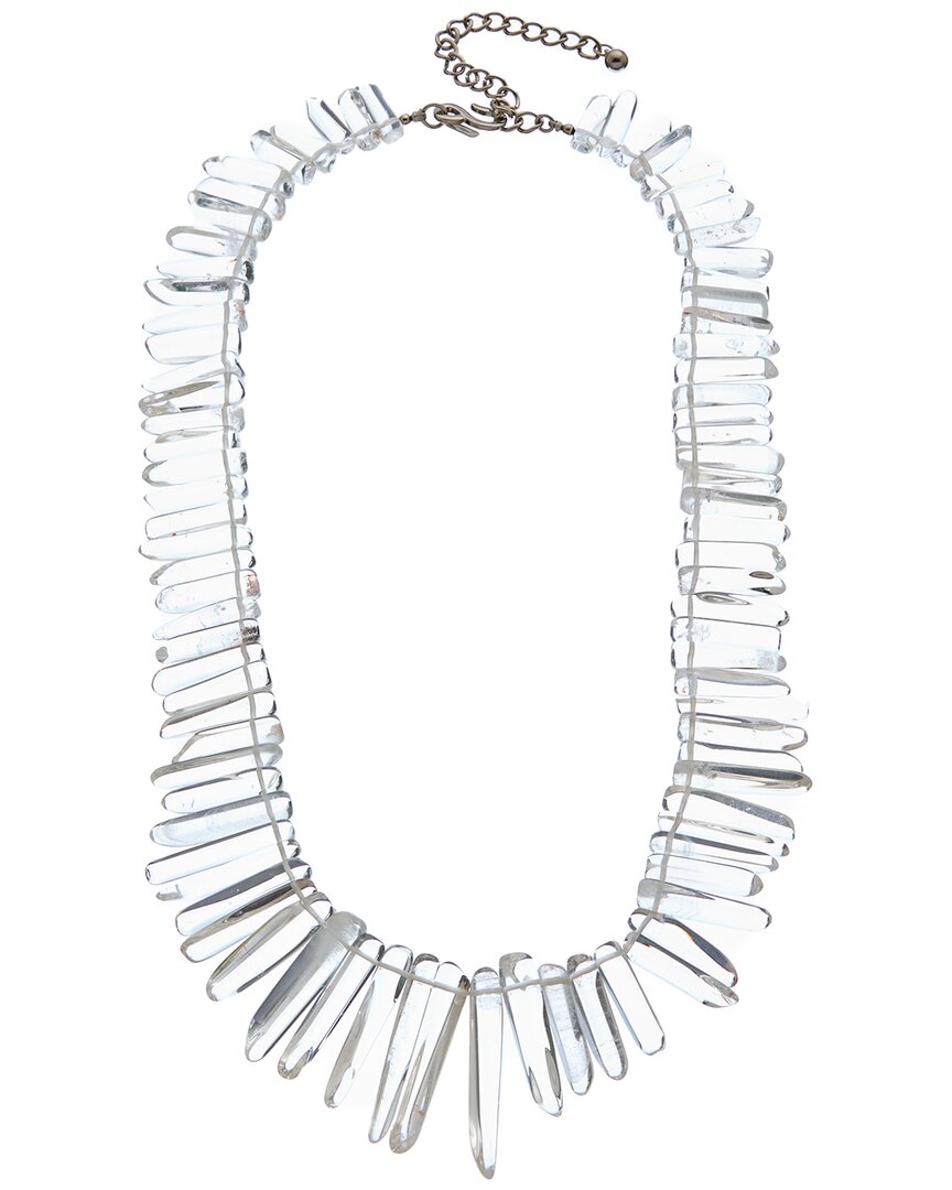 Kenneth Jay Lane Necklace In Metallic