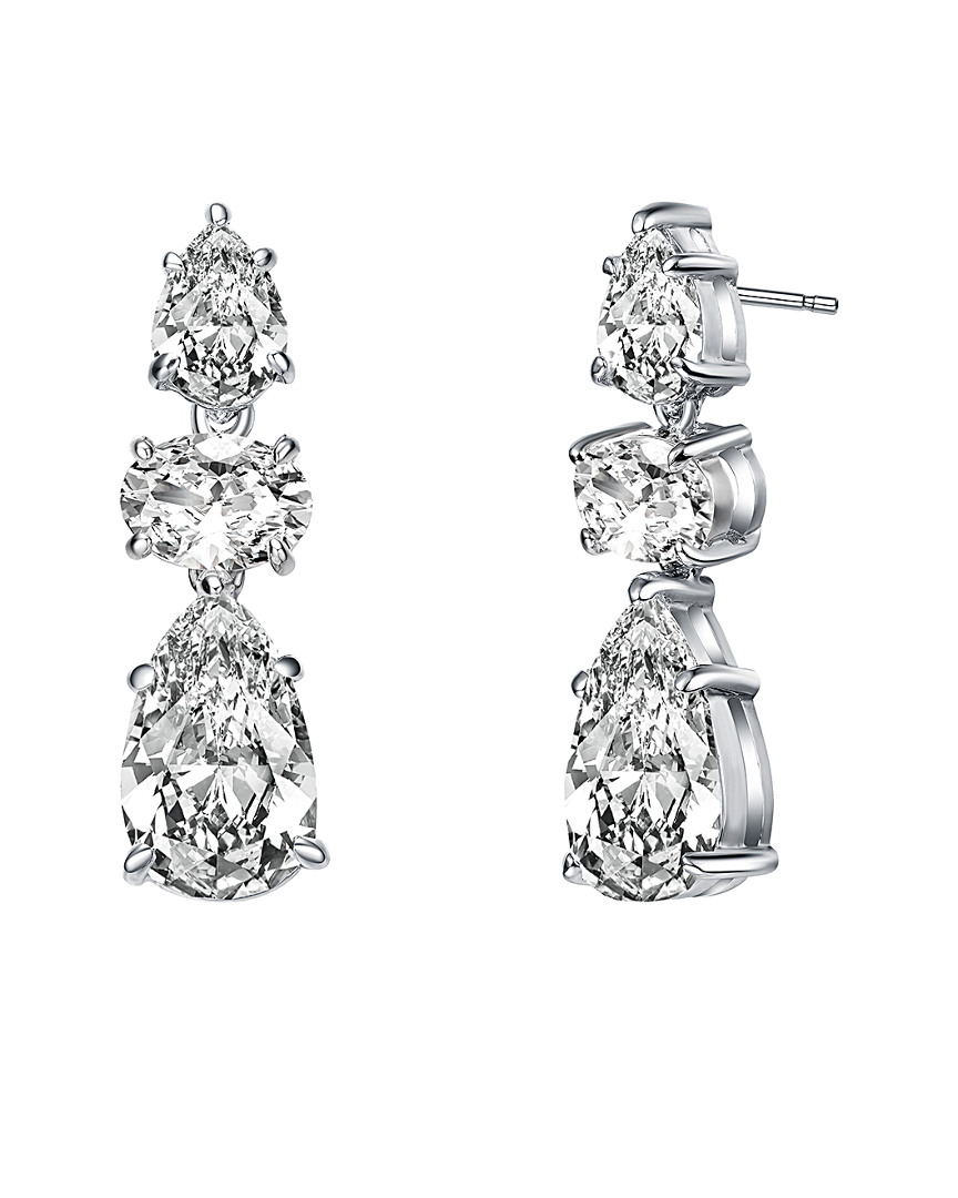 Genevive Silver Earrings