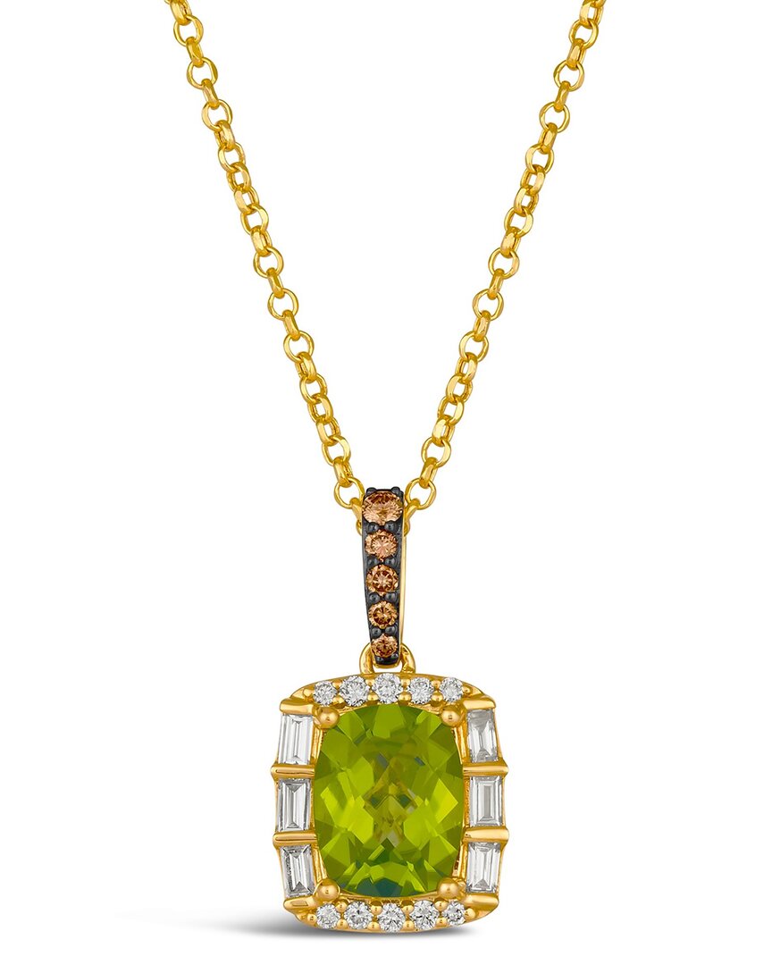 Le Vian ® Green Apple Peridot™ 14k 2.36 Ct. Tw. Diamond & Peridot Pendant