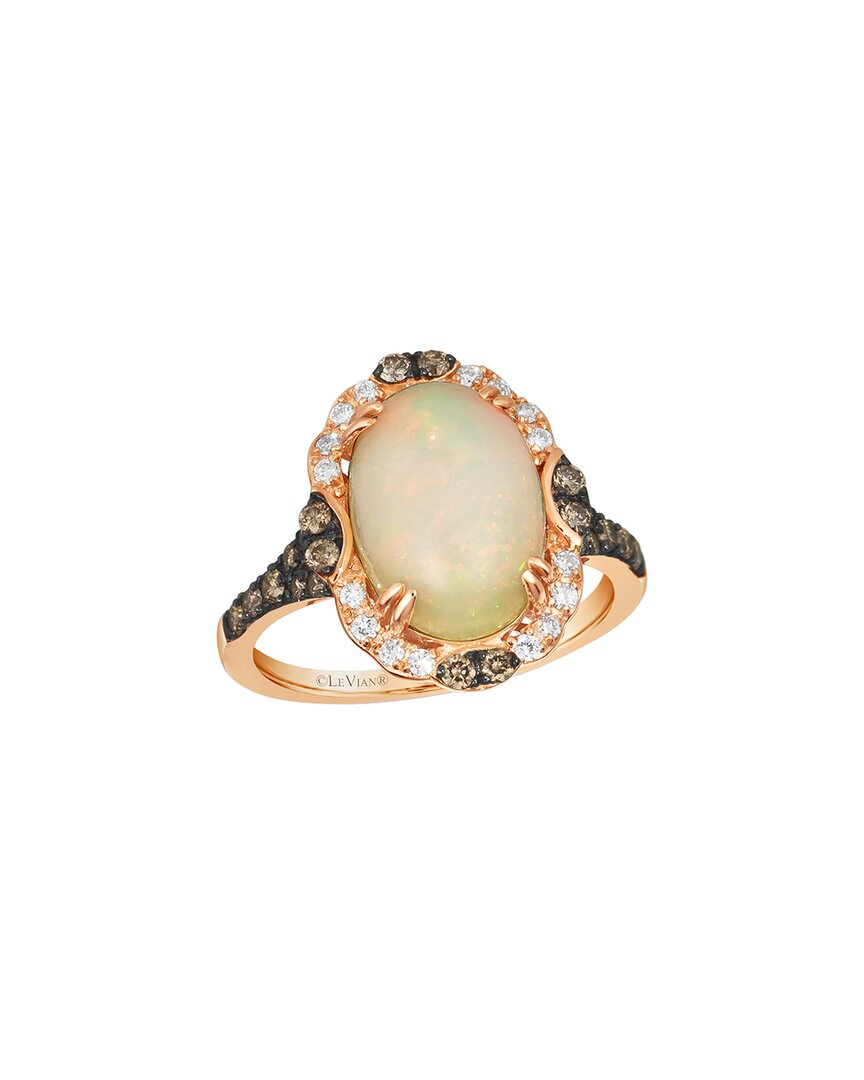 Le Vian ® Neopolitan Opal™ 14k Rose Gold 3.30 Ct. Tw. Diamond & Opal Cocktail Ring