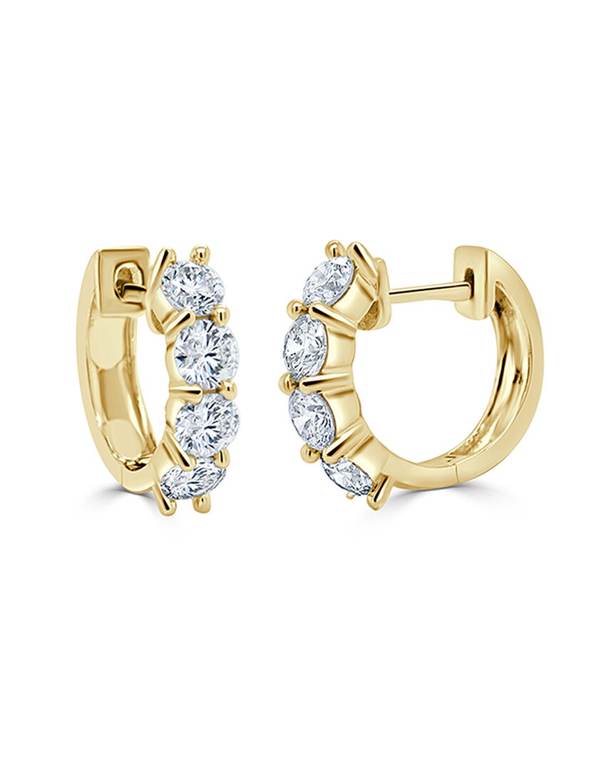Sabrina Designs 14k 1.50 Ct. Tw. Diamond Huggie Earrings
