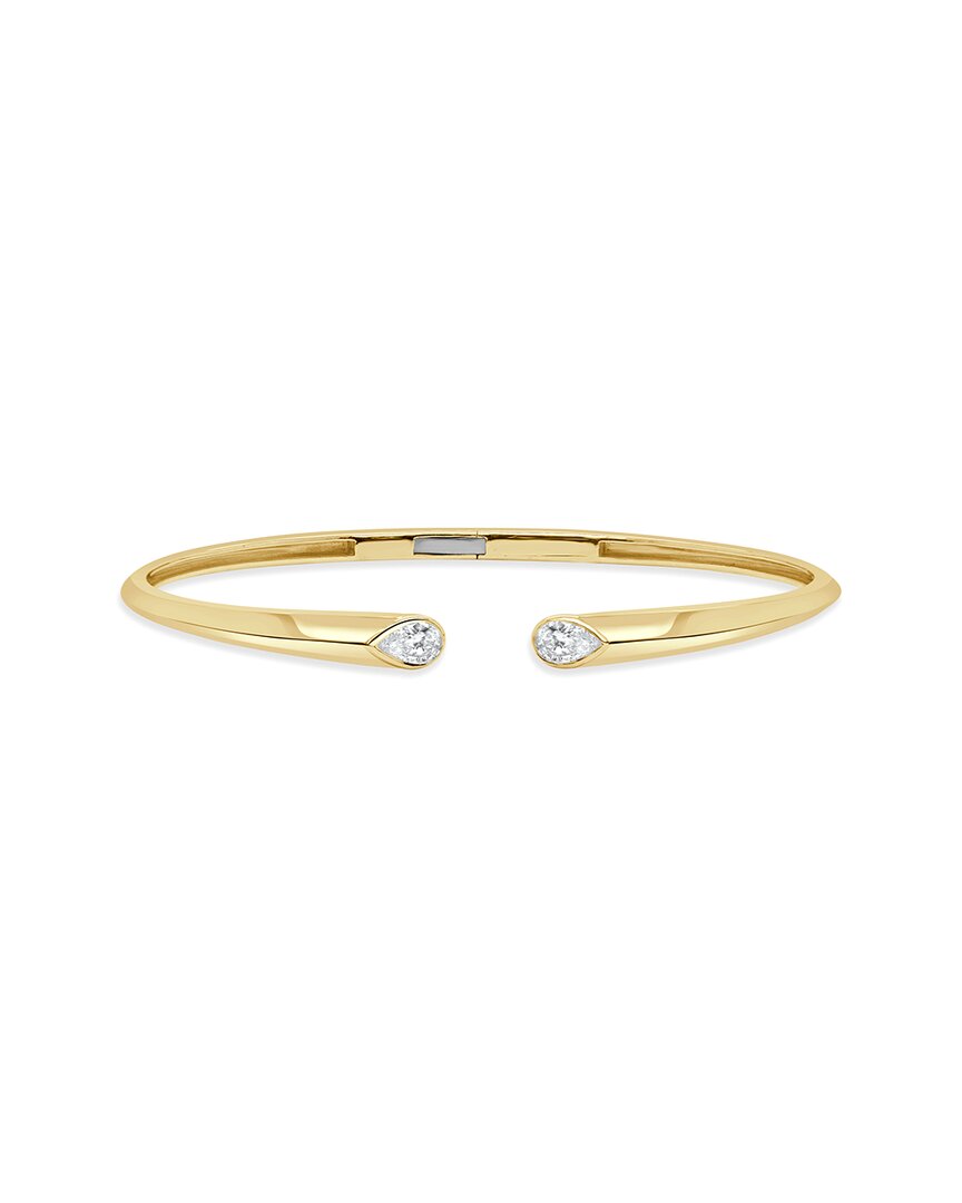 Sabrina Designs 14k 0.48 Ct. Tw. Diamond Open Bangle Bracelet