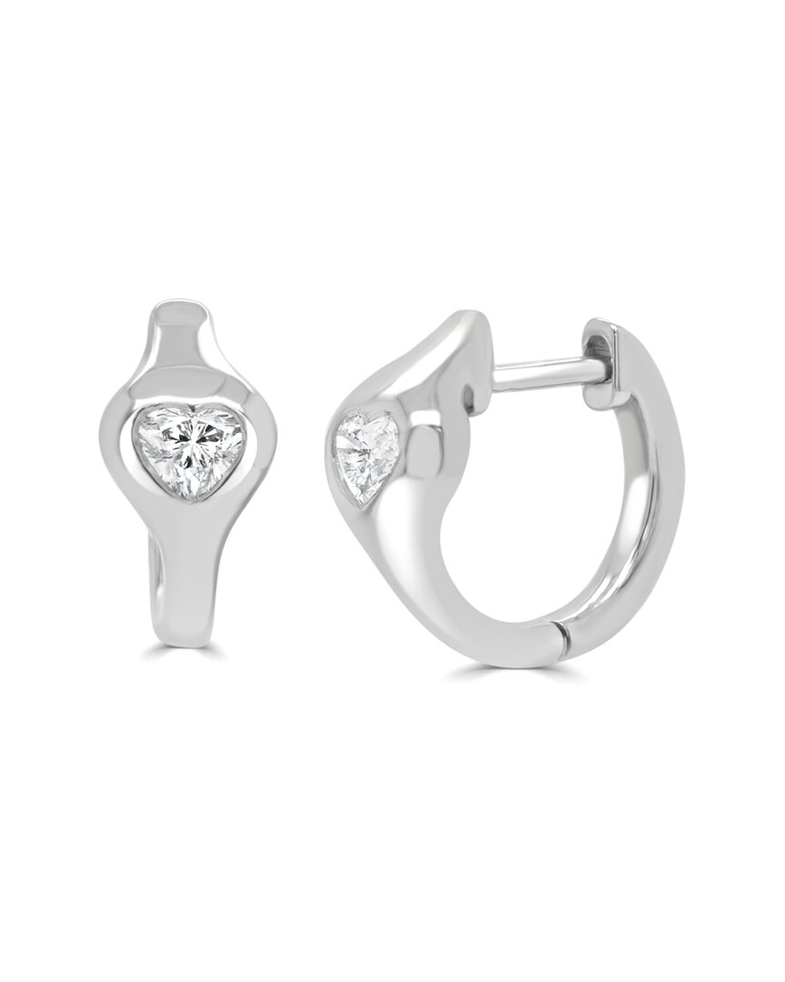 Sabrina Designs 14k 0.32 Ct. Tw. Diamond Huggie Earrings