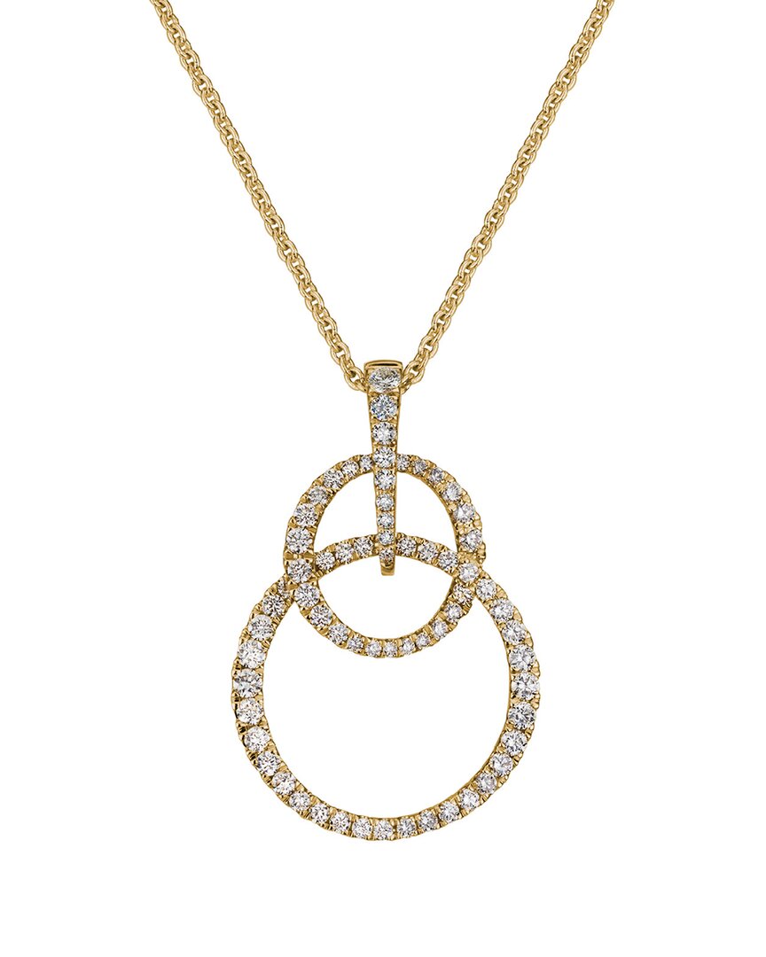 Diamond Select Cuts 14k 0.53 Ct. Tw. Diamond Pendant Necklace