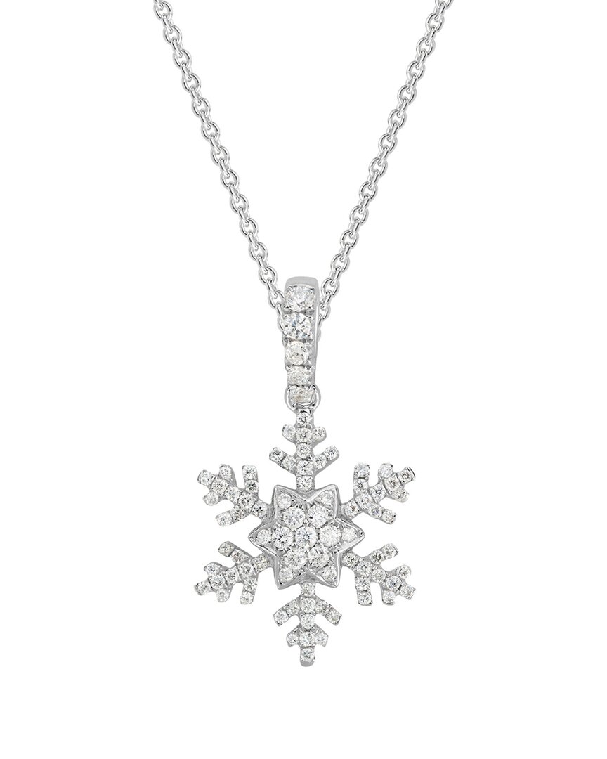 Diamond Select Cuts 14k 0.23 Ct. Tw. Diamond Pendant Necklace