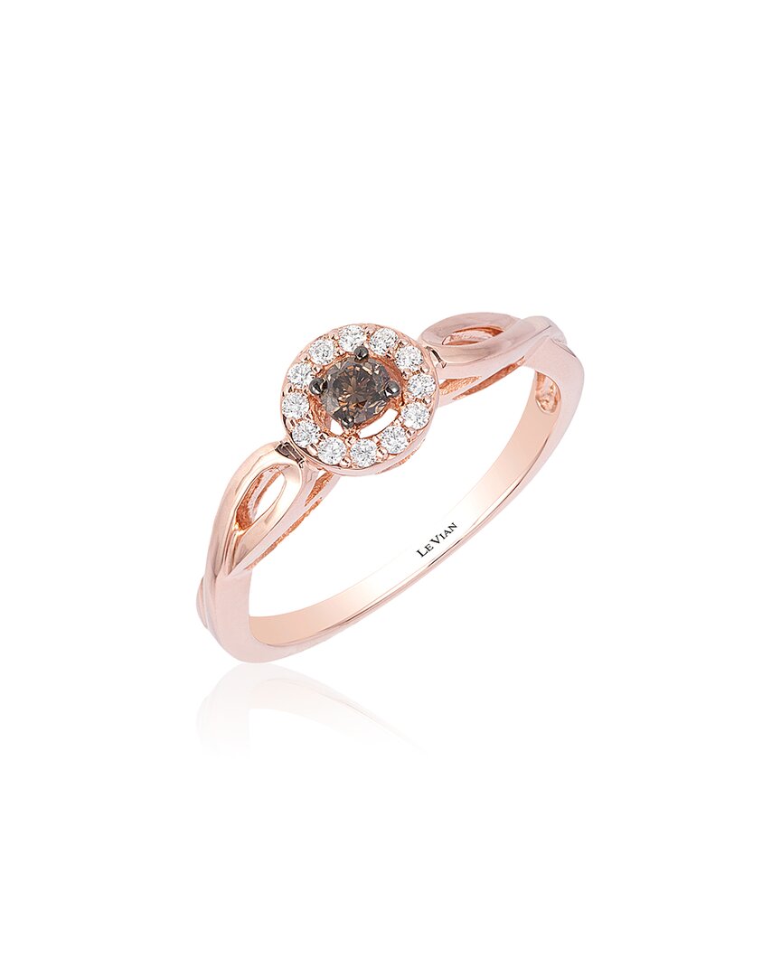 Le Vian ® 14k Strawberry Gold® 0.20 Ct. Tw. Diamond Ring