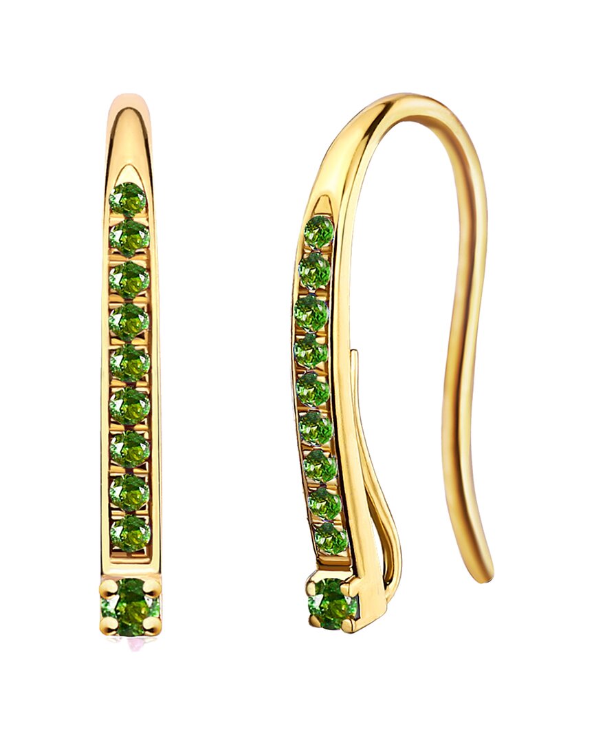 Kai Fine Jewelry 14K 0.18 ct. tw. Tsavorite Hook Earrings
