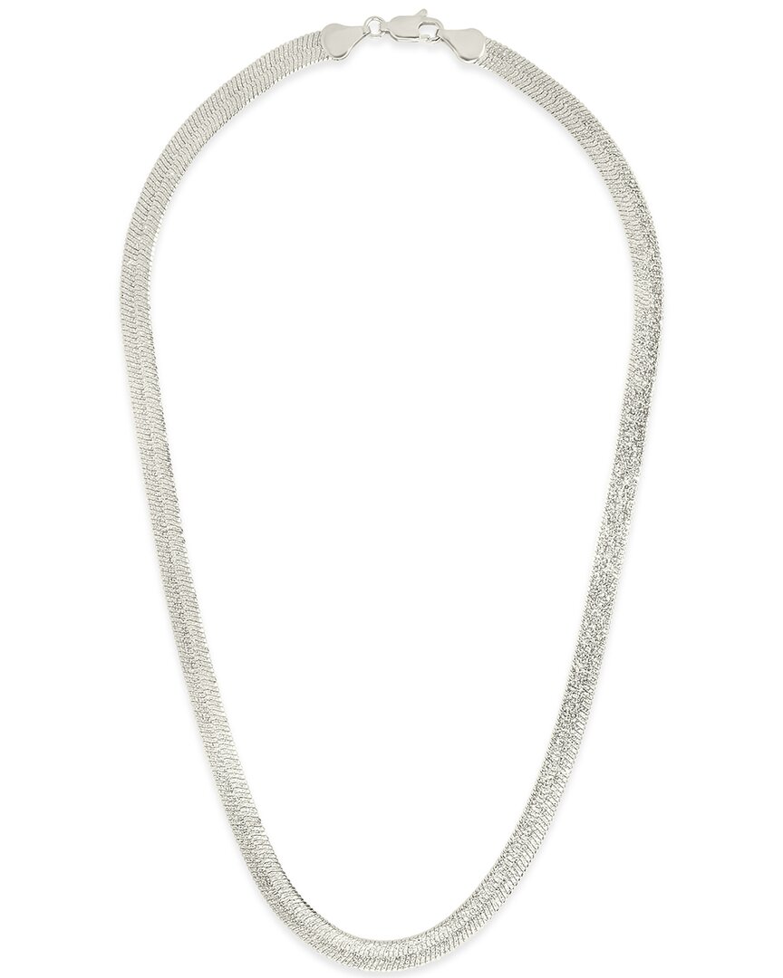Sterling Forever Bronx Chain In Grey