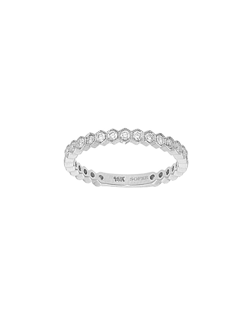 Diamond Select Cuts Nephora 14k 0.47 Ct. Tw. Diamond Stackable Ring